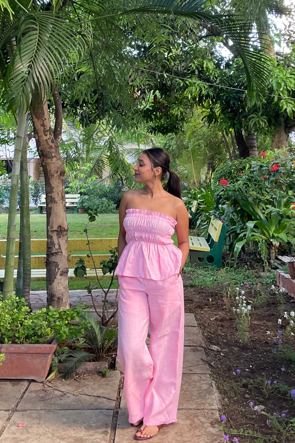 White Berry Pant
