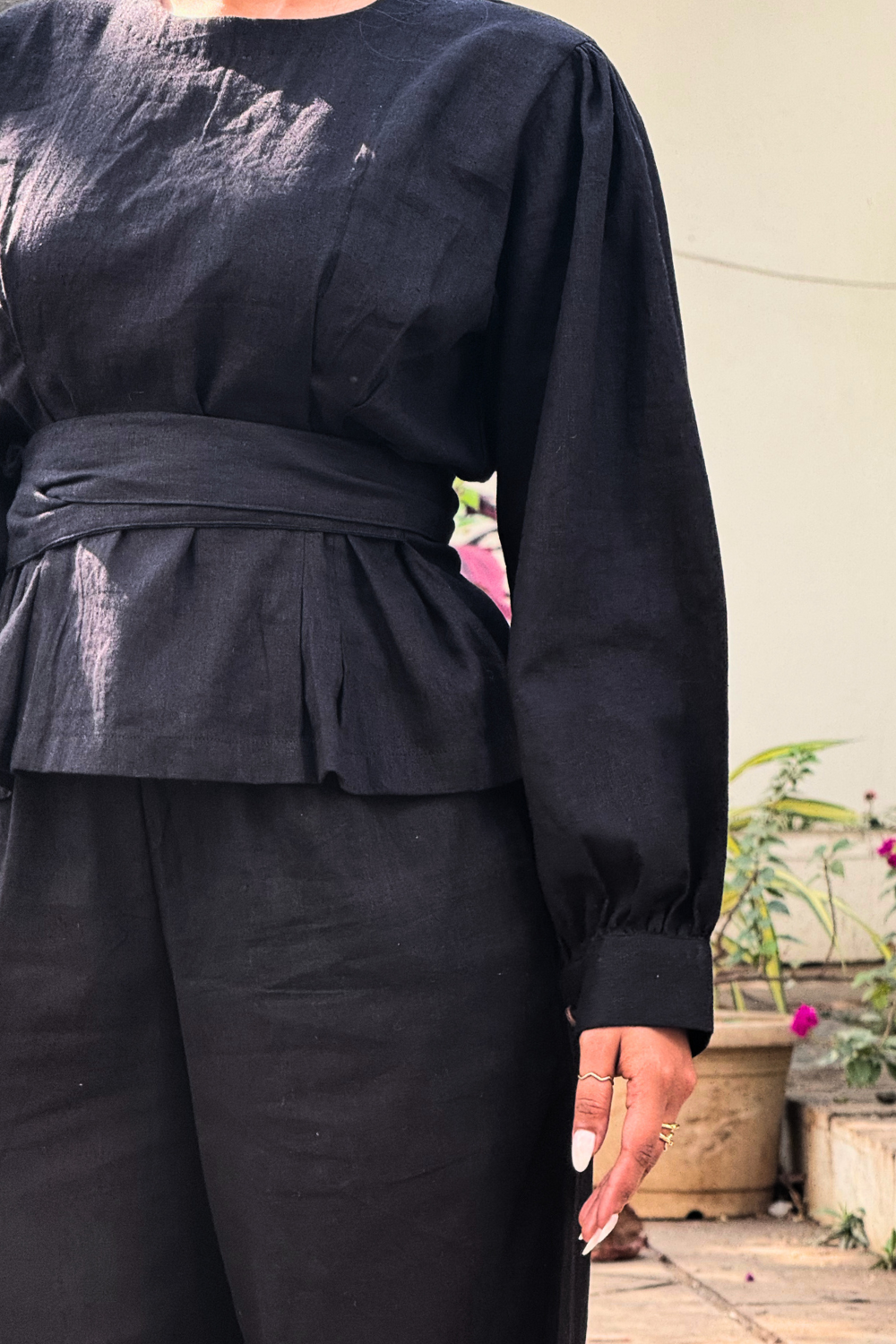 Black Haze Co-ord Set