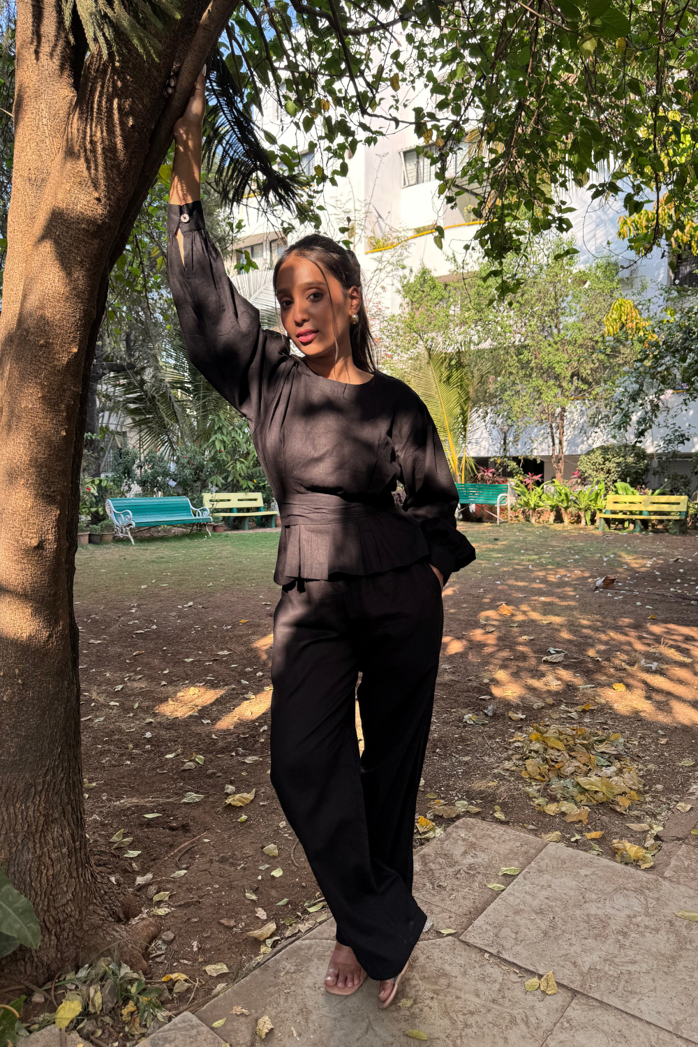 Black Haze Co-ord Set