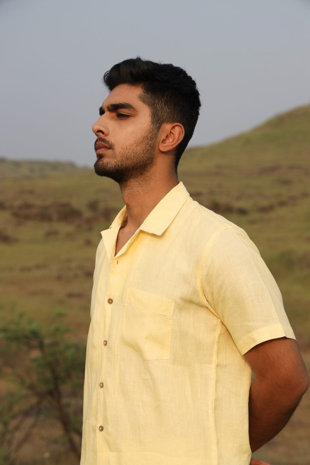 Sunset Yellow Shirt