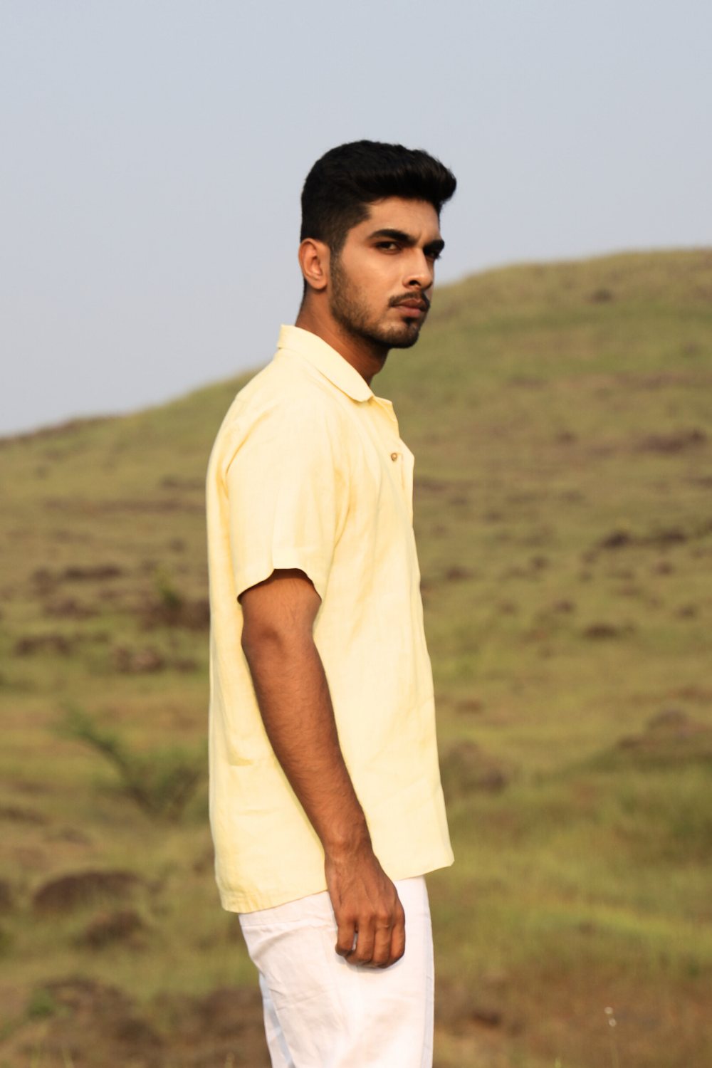 Sunset Yellow Shirt