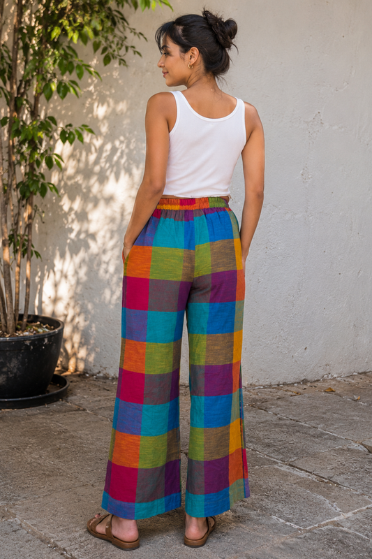 Coastal Checks Pants