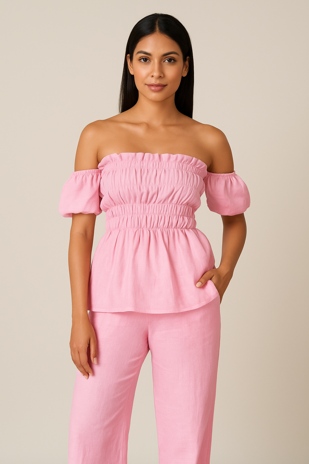 Gelato Puff sleeve Top