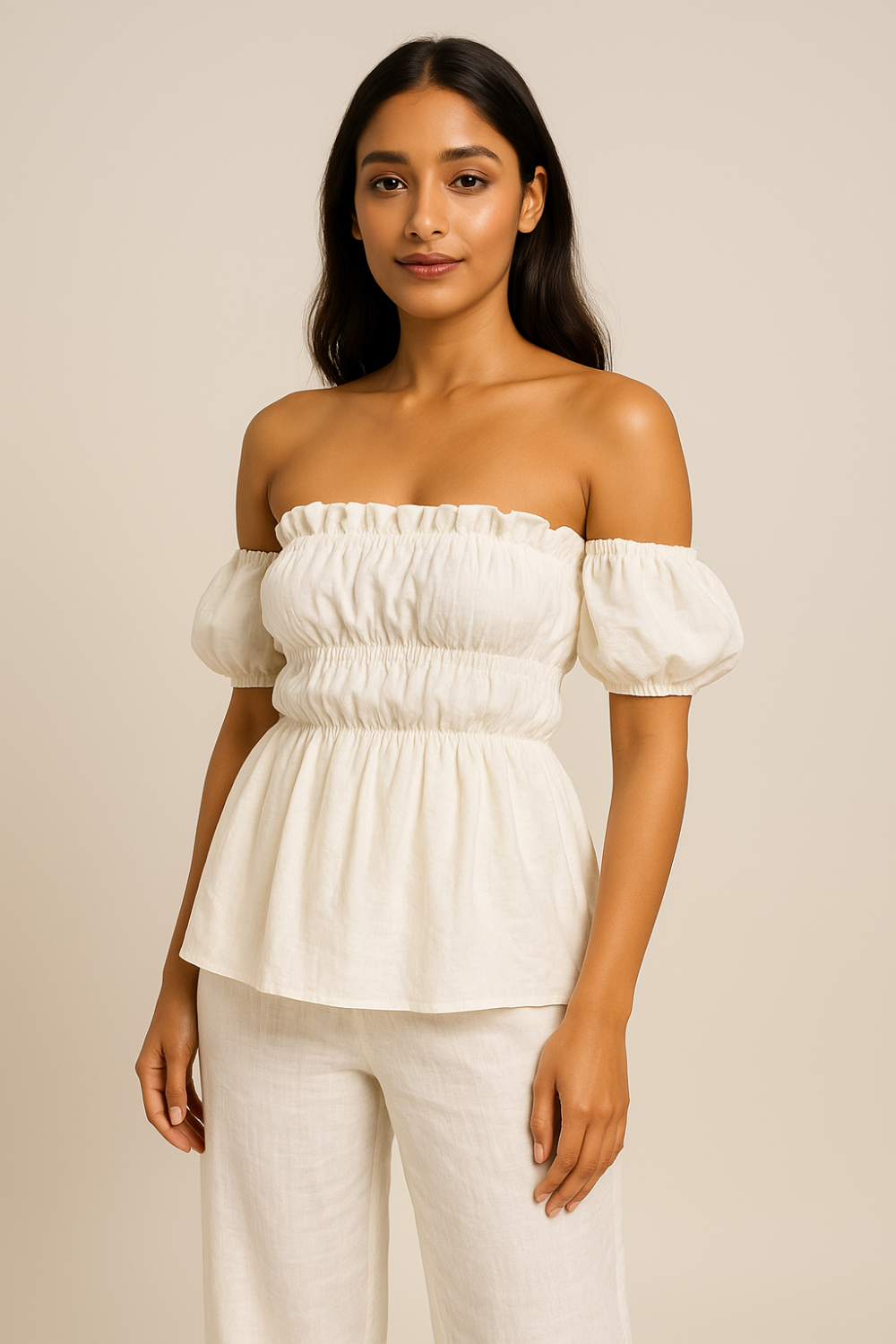 Gelato Puff sleeve Top