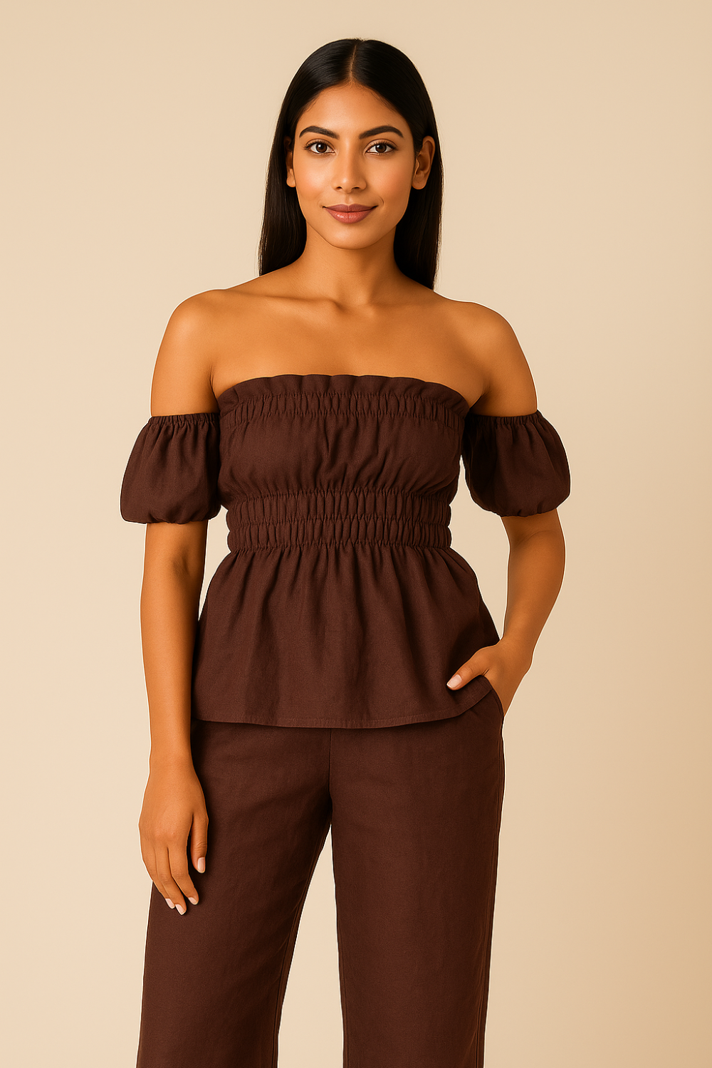 Gelato Puff sleeve Top