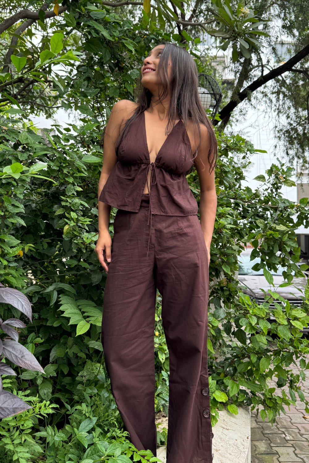 Espresso Haze Top