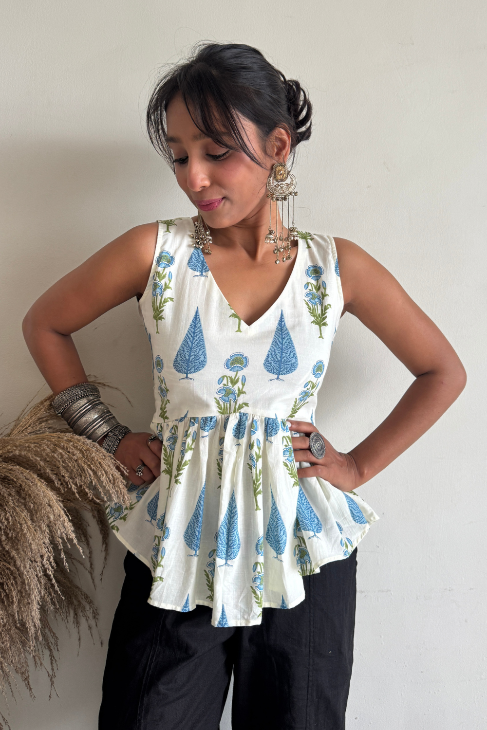 Jasmine Kurti Top