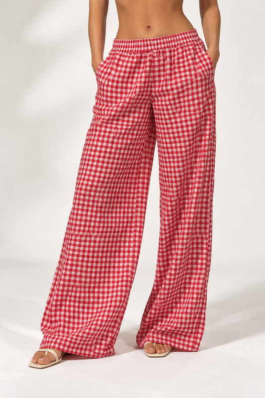 Gingham Chic Pant