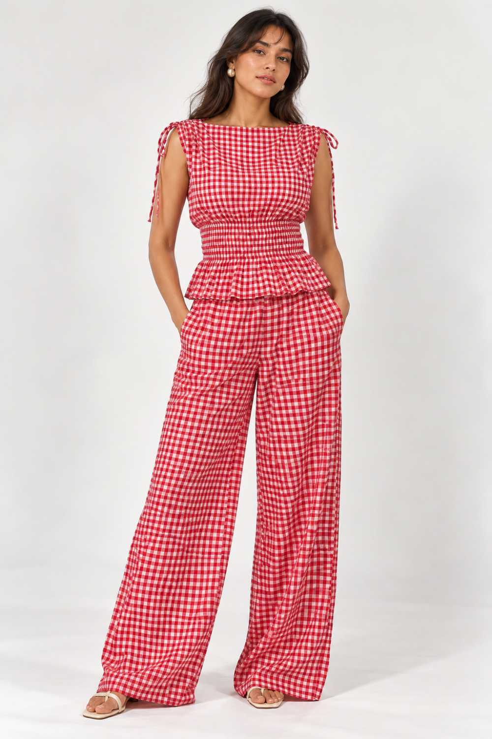 Gingham Chic Pant
