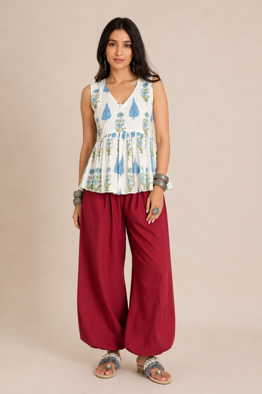 Jasmine Kurti Top