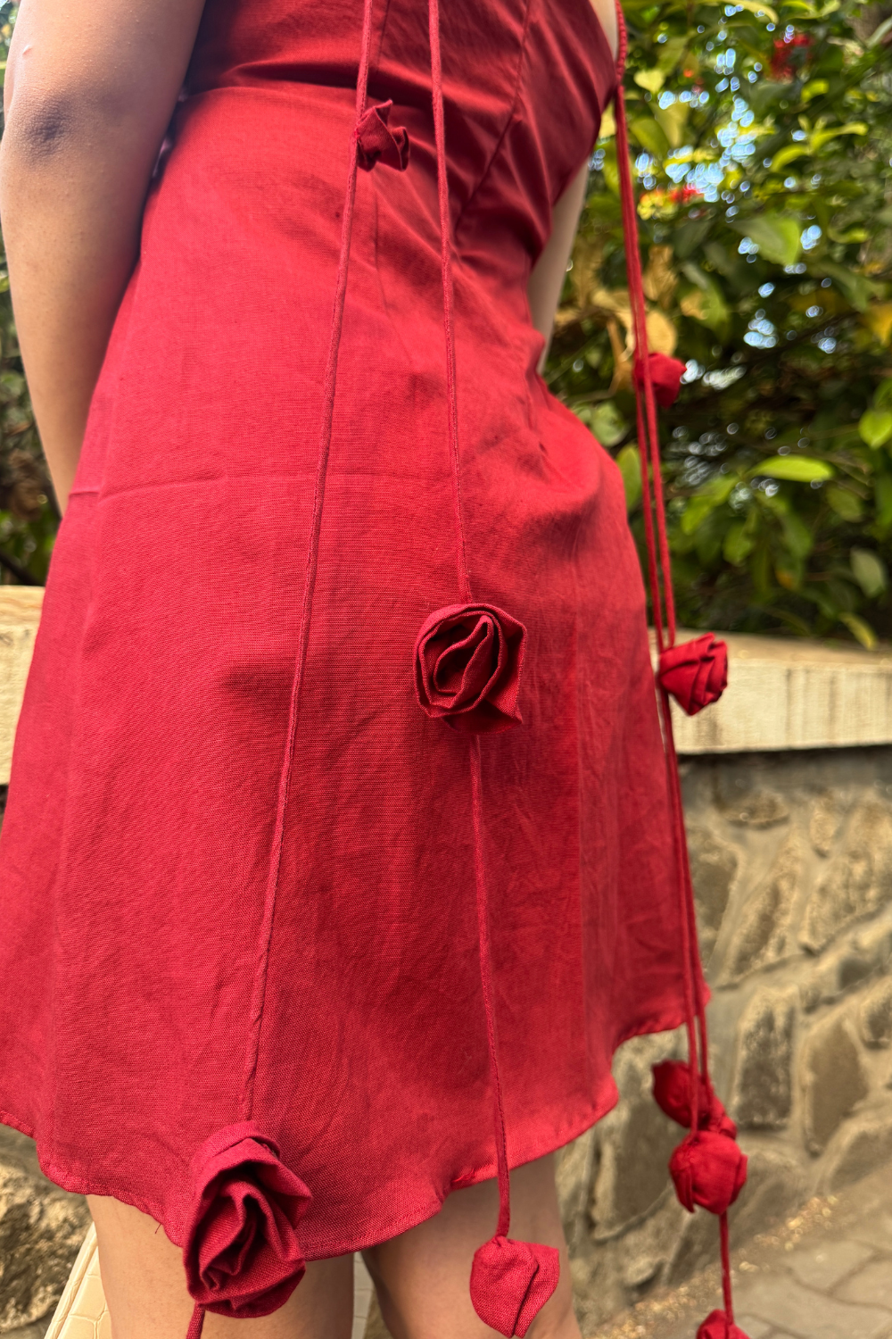 Scarlet Rose Mini Dress