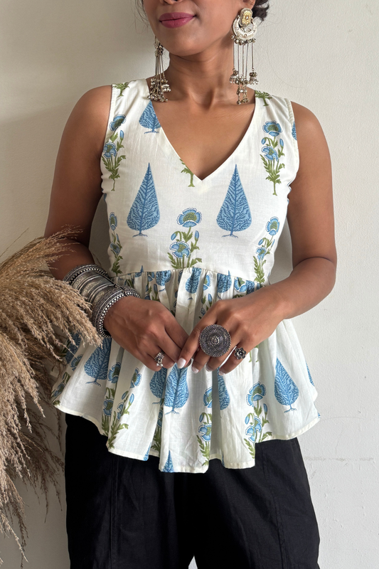 Jasmine Kurti Top