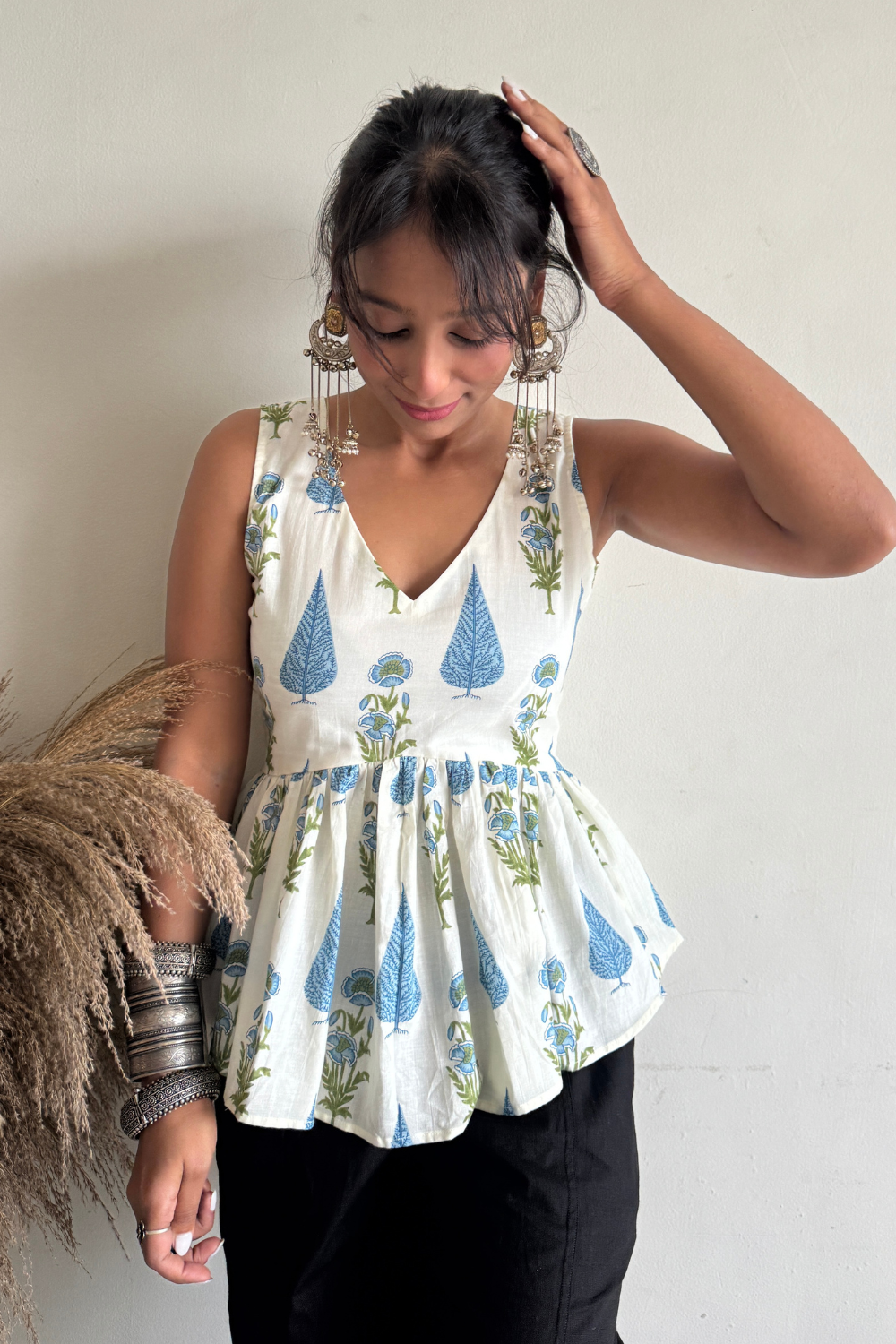 Jasmine Kurti Top